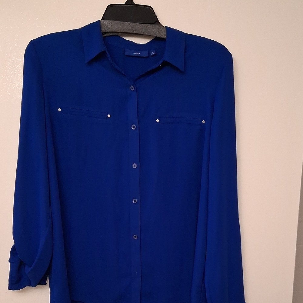 Apt. 9 Navy Blouse